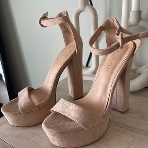 Nude heels